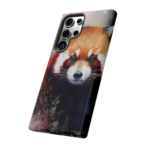 Red Panda in Watercolor - Impact Resistant Phone Case